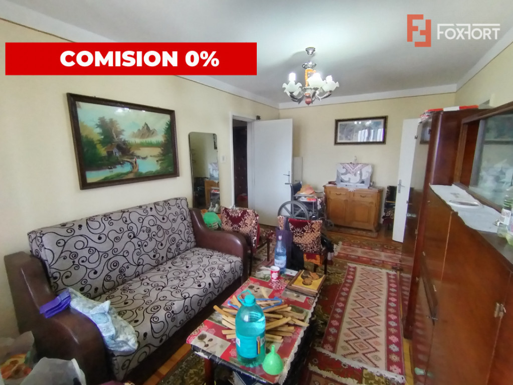 COMISION 0% Apartament cu o camera de vanzare, zona Buziasul