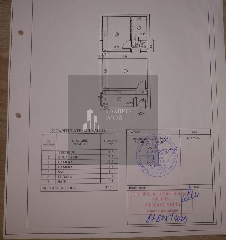 Apartament 2 camere zona Luica-Brancoveanu