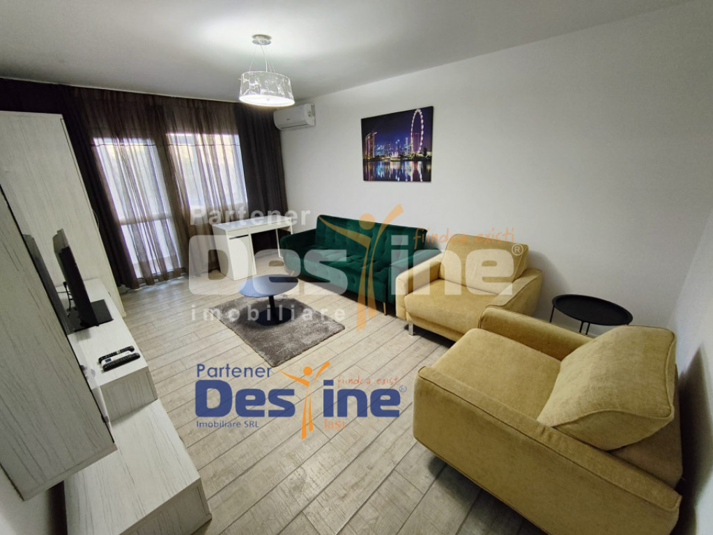 Apartament 2 camere 57 mp et. 2 mobilat utilat - PALAS