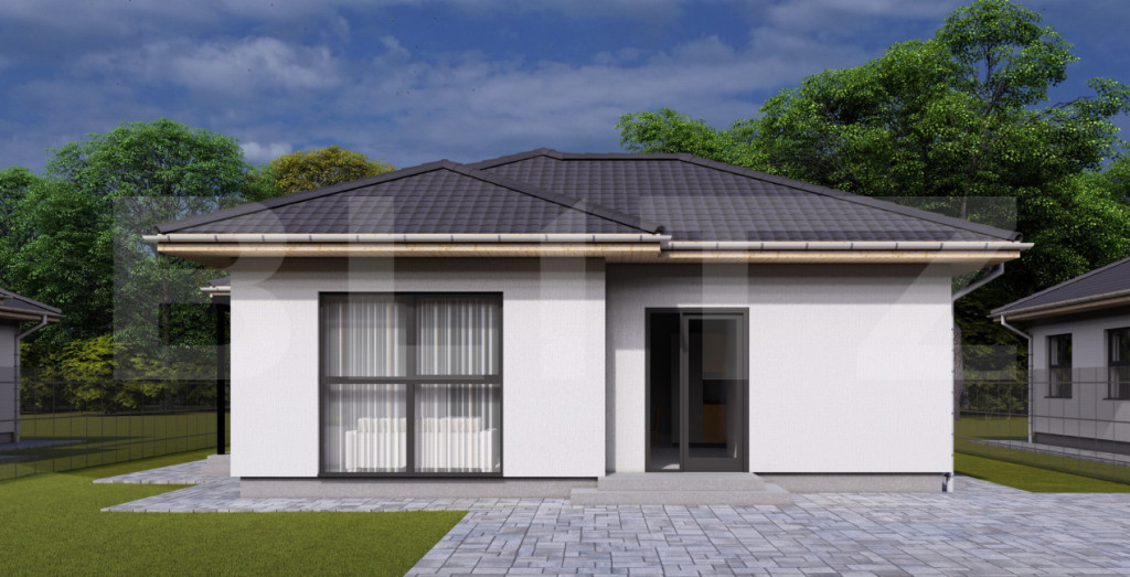 Casă 120 mp utili, teren 468 mp, cartier nou – Livezeni