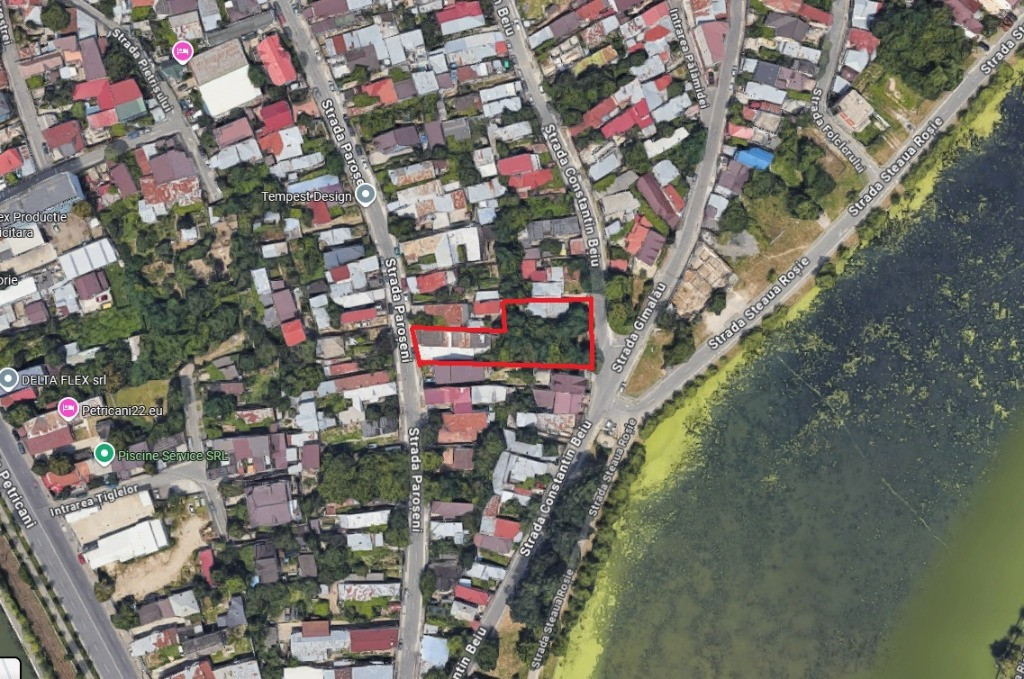 Teren cu dublă deschidere|Petricani – Peninsula|Vedere lac| Investiție