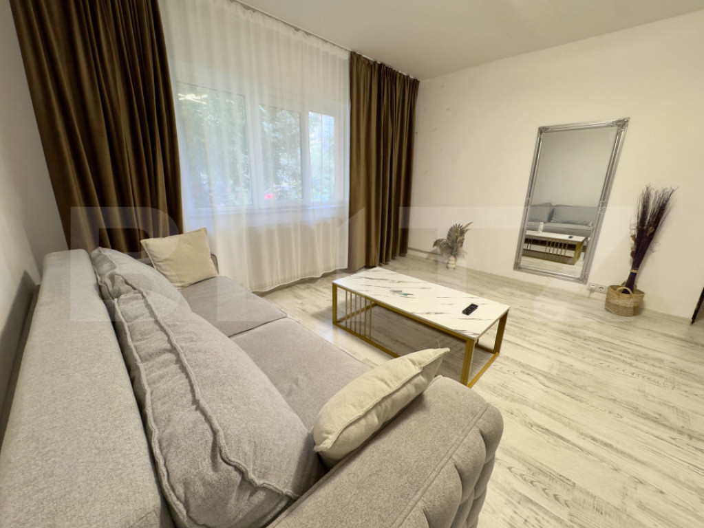 Apartament 2 camere 52mp parter, centrala termica proprie, B
