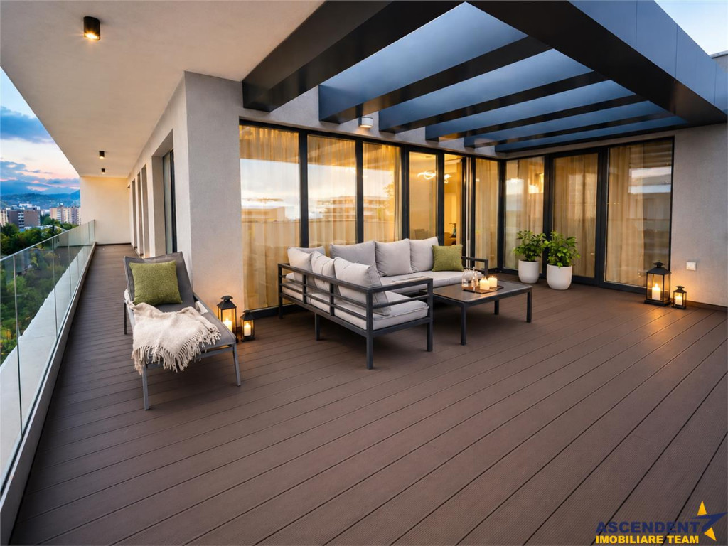 Premium Penthouse,echipat,parcare subterana,50 mp terasa,Qua