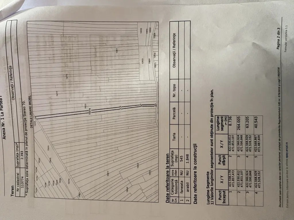 De vânzare teren extravilan , Gura Râului , jud Sibiu