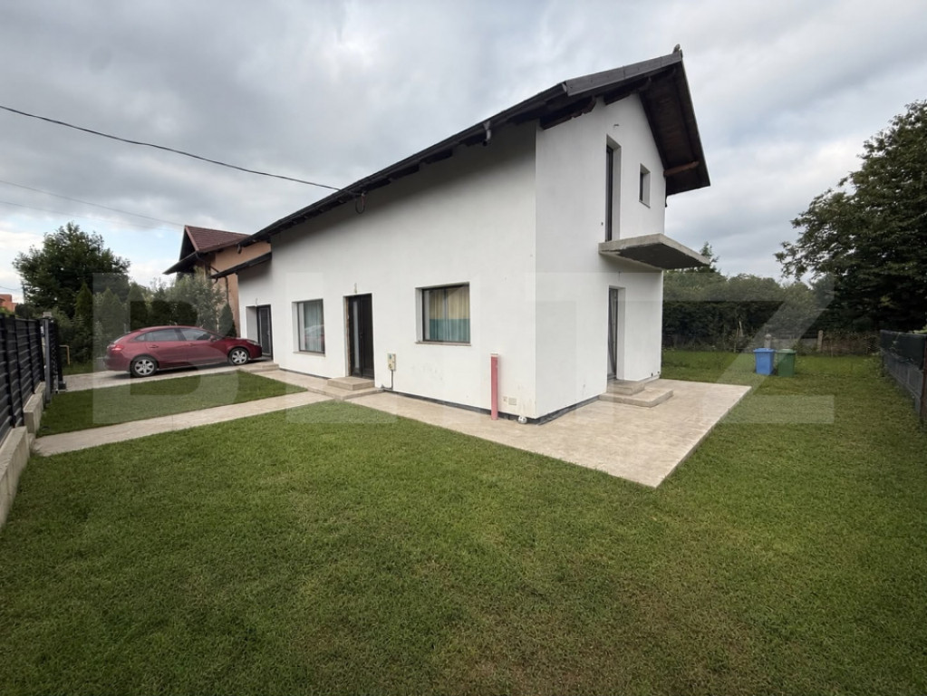 Casă nouă modernă, 140 mp utili, 300 mp teren, zona Ițca