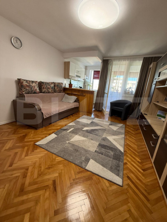 Garsoniera etaj intermediar, zona Astra, lift, mobilata si u