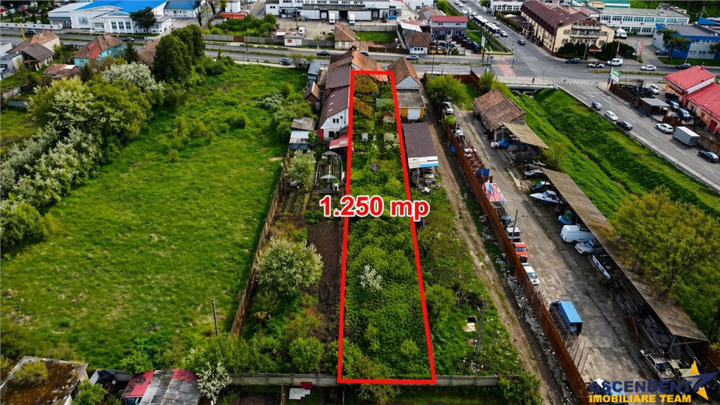 1.250 mp teren intravilan casa, Gheorge Doja, recomandat