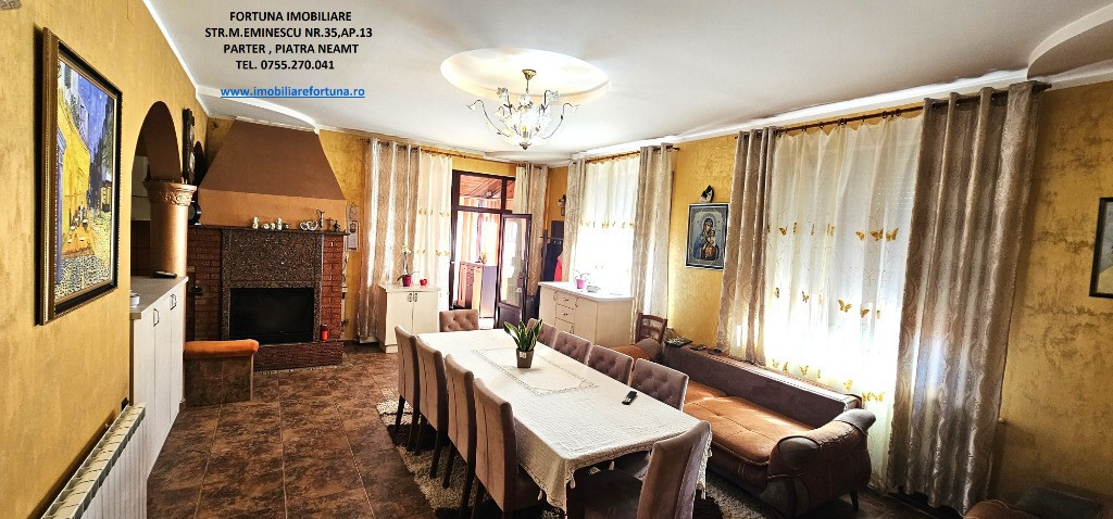 Casa cu livada,piscina si teren 1600 mp,Piatra Neamt-zona Ciritei