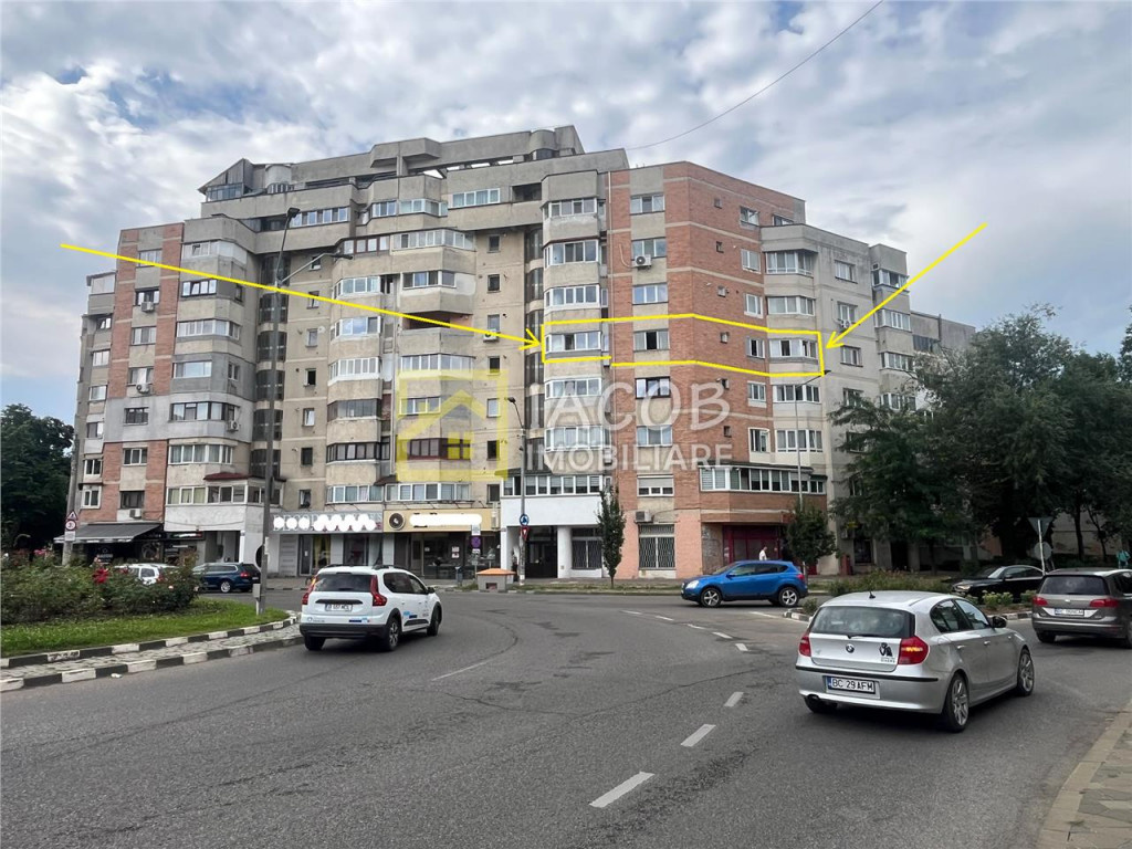 Apartament 3 camere decomandate, Stefan cel Mare, Bacau