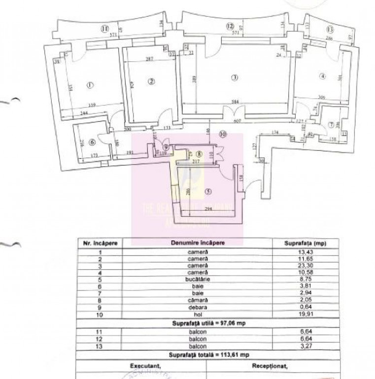 Apartament cu 4 camere de vânzare Lujerului Militari