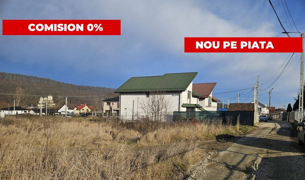 Teren 1.250 mp, toate utilitatile – Bascov, Valea Ursul...