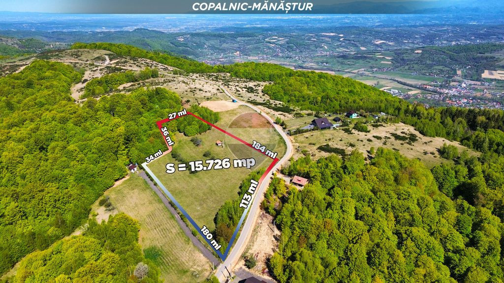 Teren de vanzare Preluca Noua, 1.5 ha, potential turistic