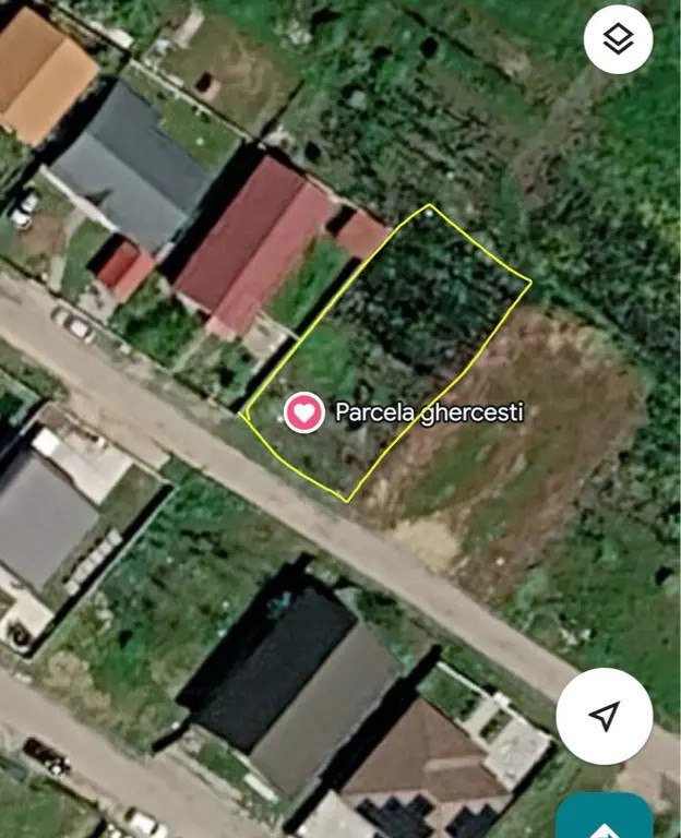 Teren Ghercești, Aleea 20 Aviatorilor – 400 mp