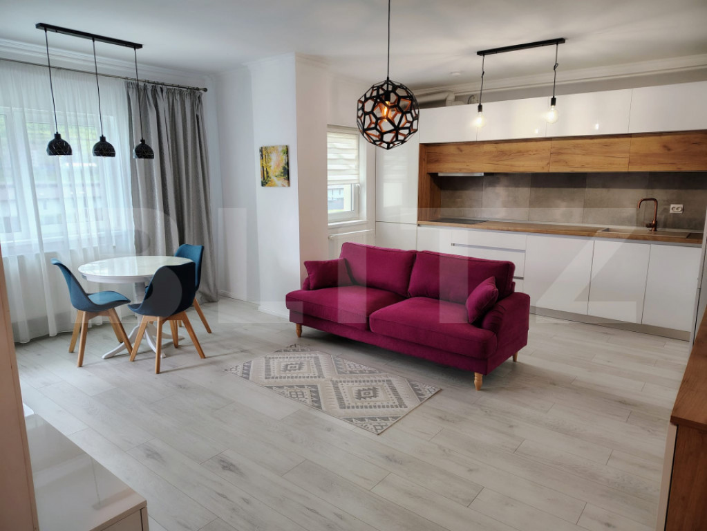 Apartament modern, 2 camere, intermediar, garaj, Zona Terra