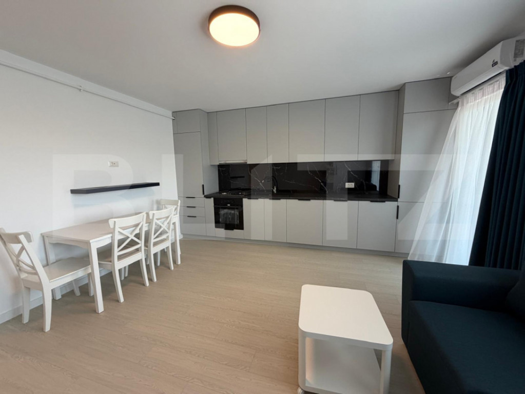 Apartament 2 camere , etaj 2 , complet mobilat si utilat , I