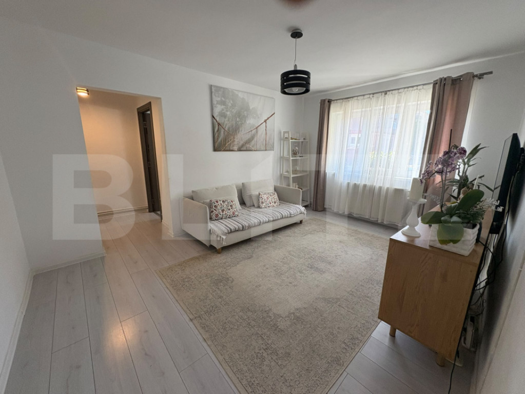 Apartament 3 camere, complet mobilat și utilat, la cheie, c