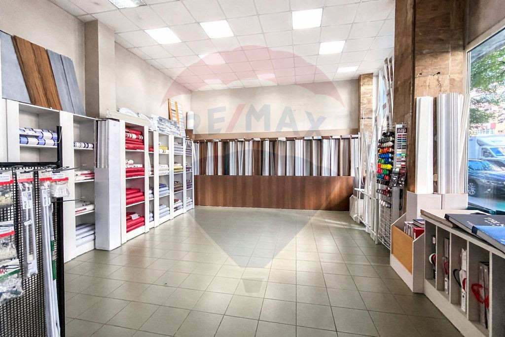 Spațiu comercial 130mp, bloc nou, zona Piata 1 Mai