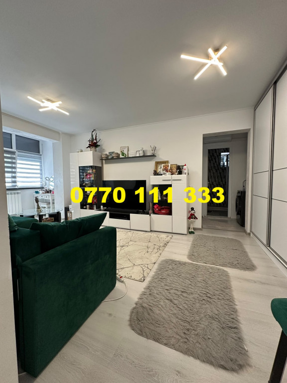 Renovat in totalitate! Ap. 2 camere, C. Galati, etaj 3.