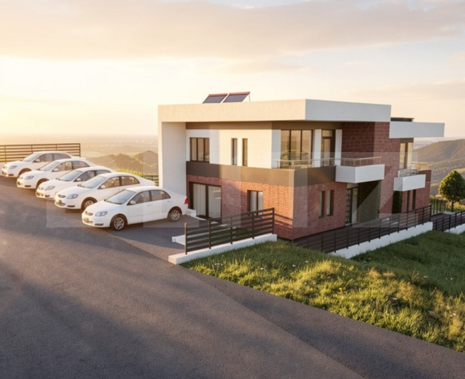 Nou ! Teren 1012 mp, front 16 m AC-casa familiala cu 2 unit