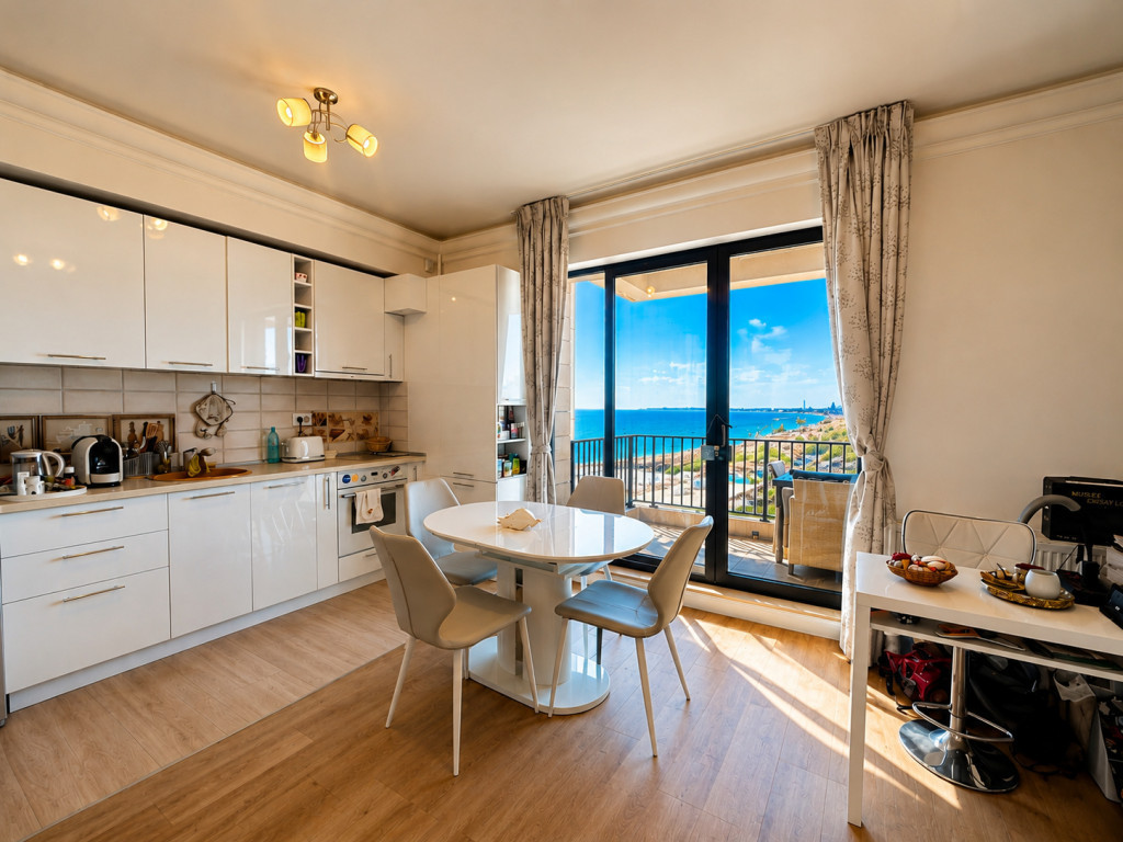 Apartament 2 camere | Vedere panoramica spre mare | Prima l
