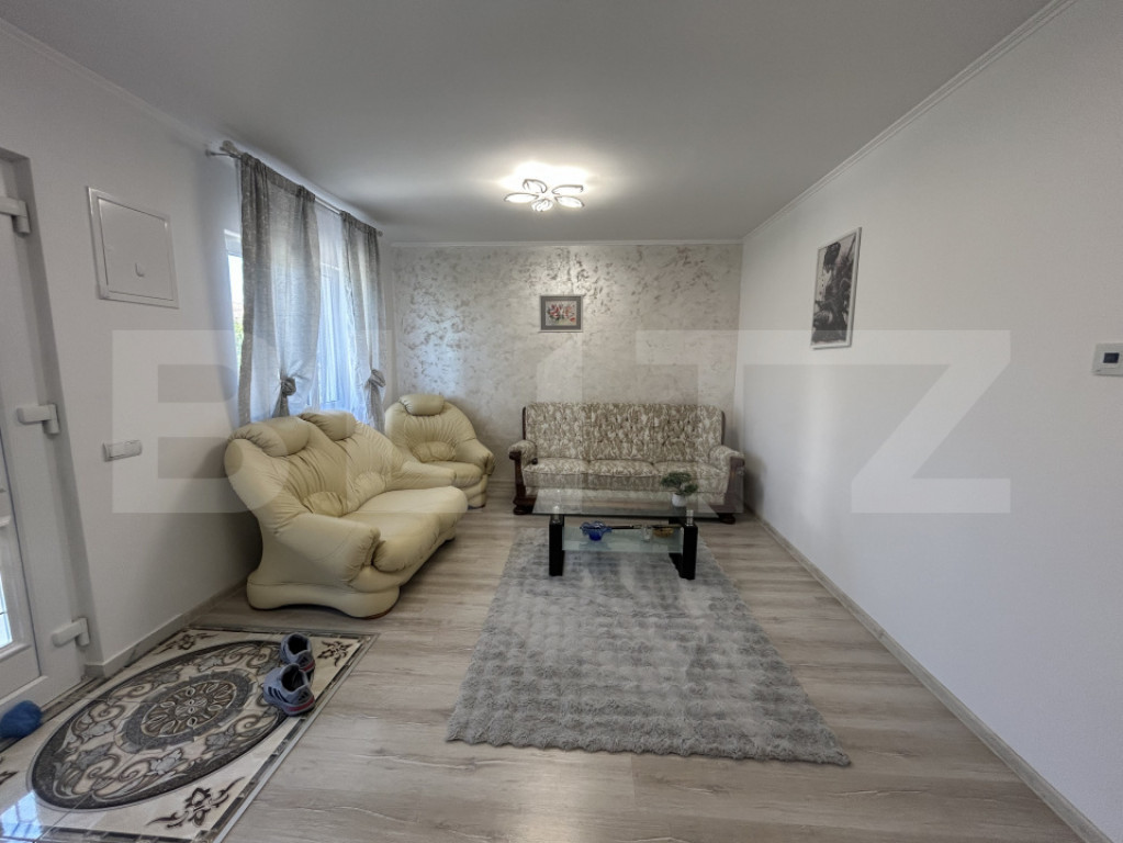Duplex spațios, 98 mp utili, 250 mp de teren