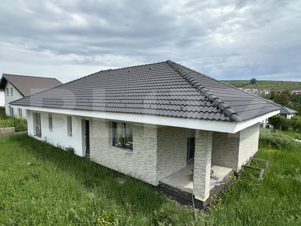 Casa individuala pe un nivel, 115 mp utili, 467 mp teren, Ch