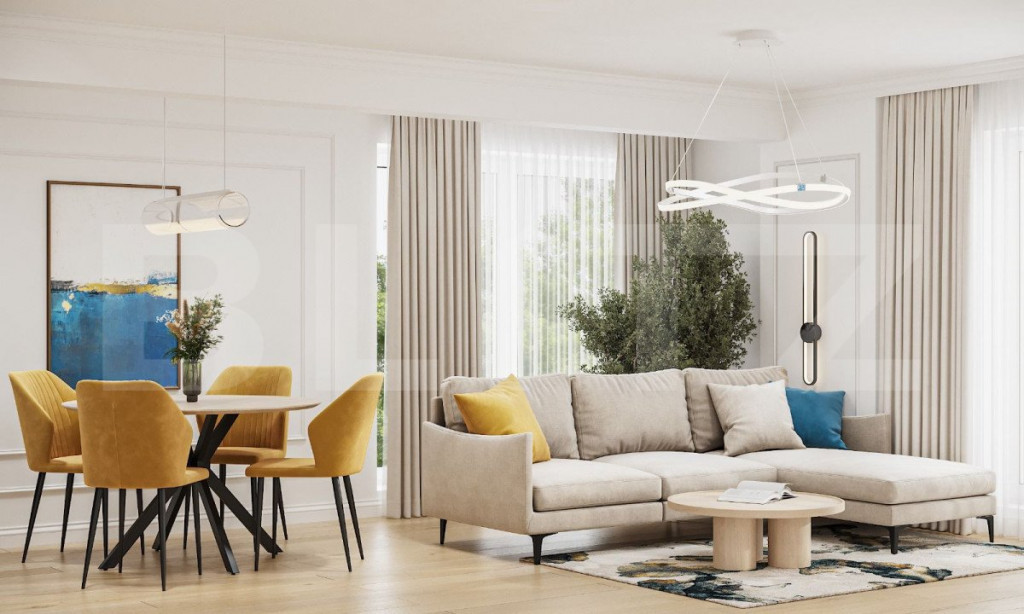Apartament 2 camere, 53 mp, terasa 22 mp, garaj, zona Vivo