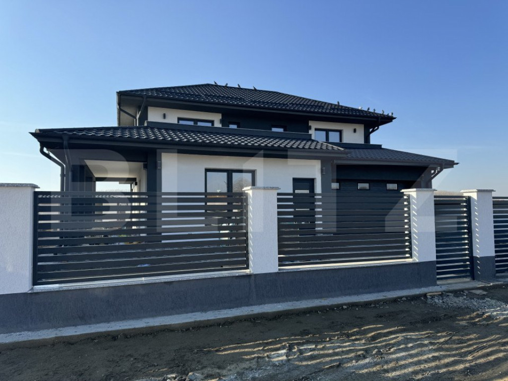 Casa la cheie, P+ 1E, 423 mp teren, toate utilitățile, mob