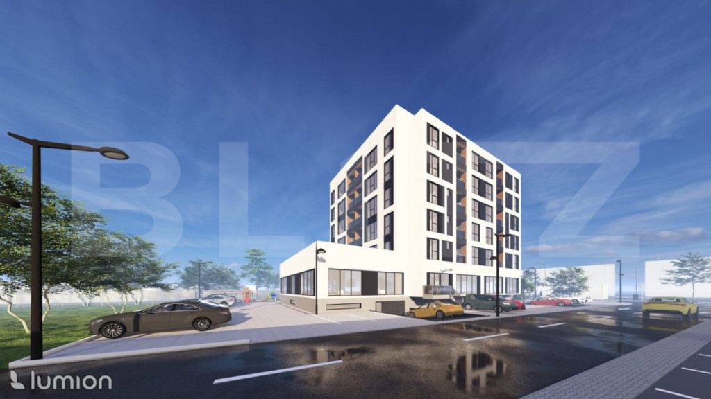 Apartament 3 camere, 54 mp, Bloc nou, Radauti