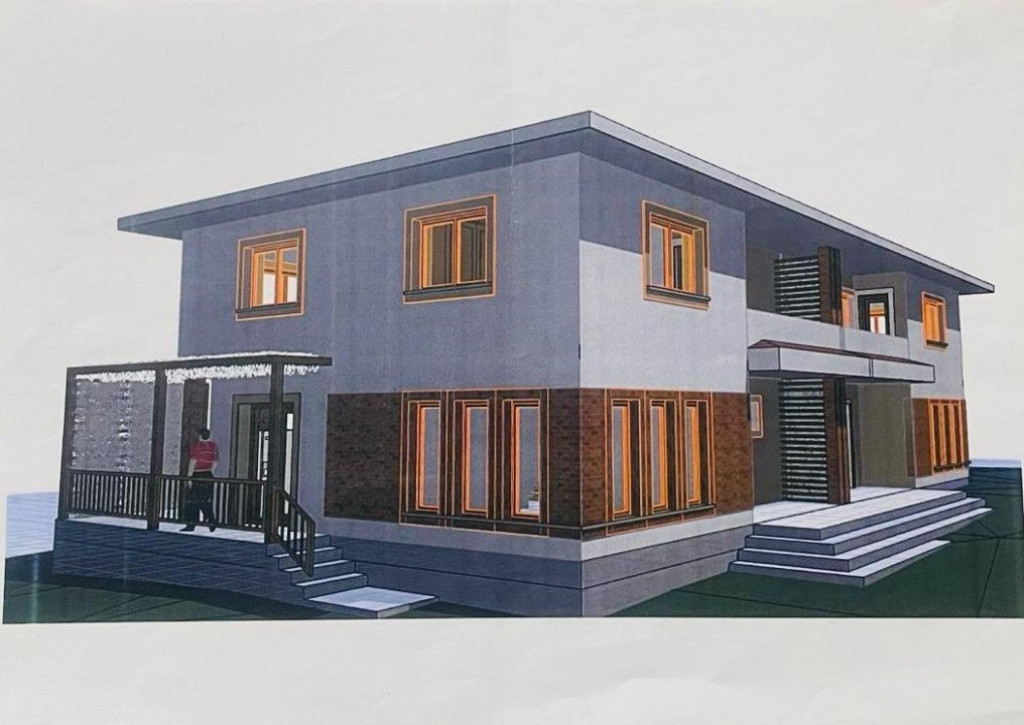 Teren 700 mp, autorizat duplex, priveliste in Dezmir