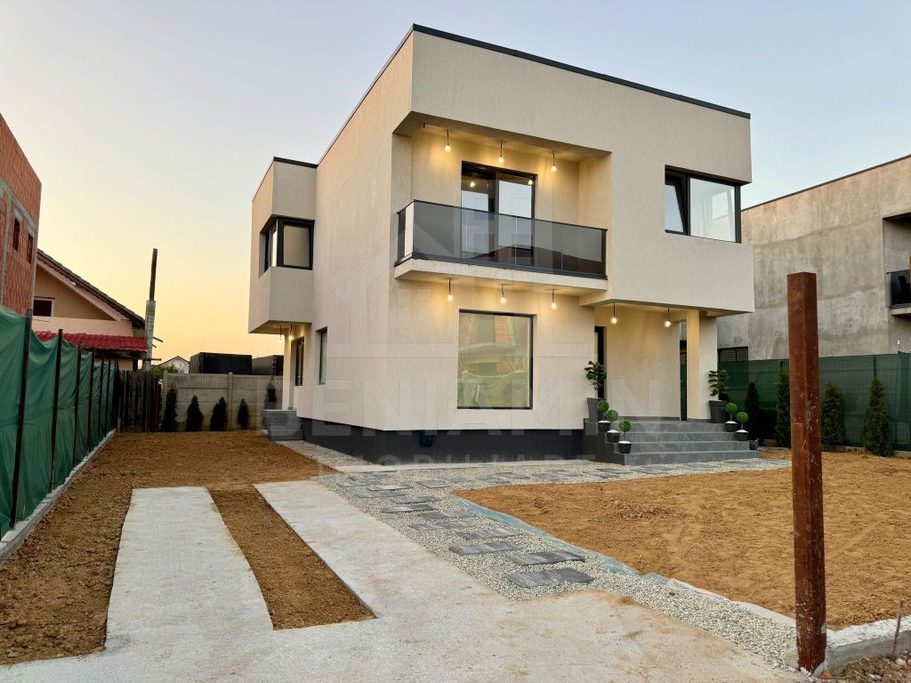 Casa 4 Dormitoare-Living-Bucatarie-2 Bai-169mp-Teren 410-...