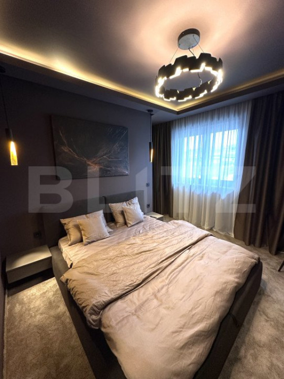 Apartament de lux,2 camere,2 băi,bloc nou,parter +parcare p