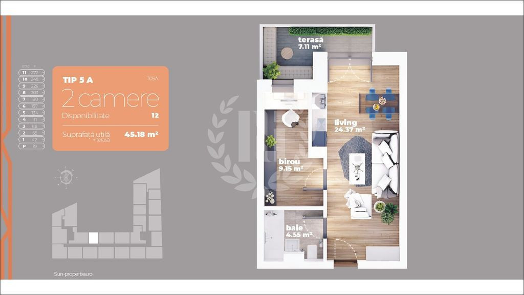 Apartament 2 camere Sector 3 Metrou Titan