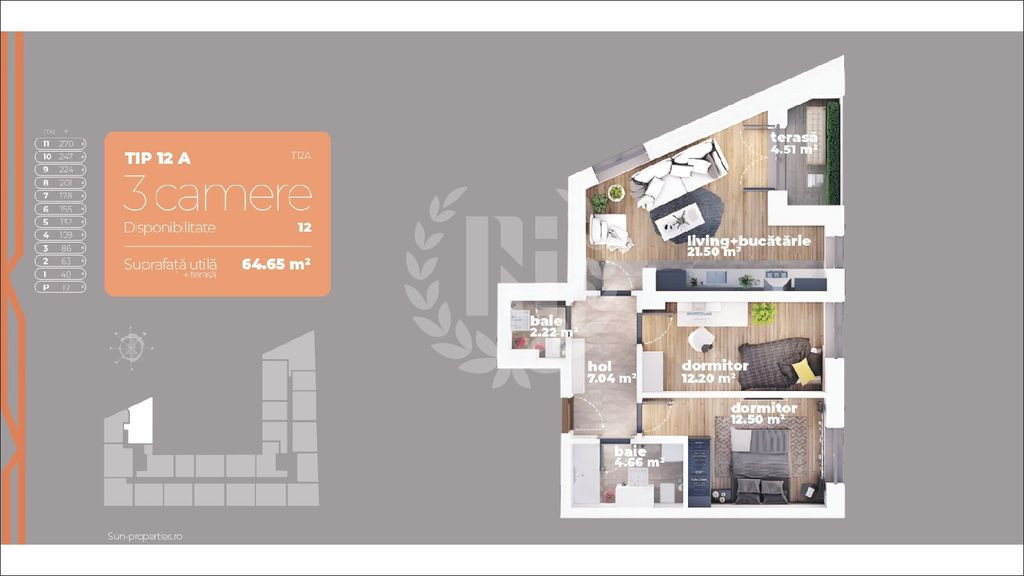 3 Camere | Renovat | Titan | Anvelopat