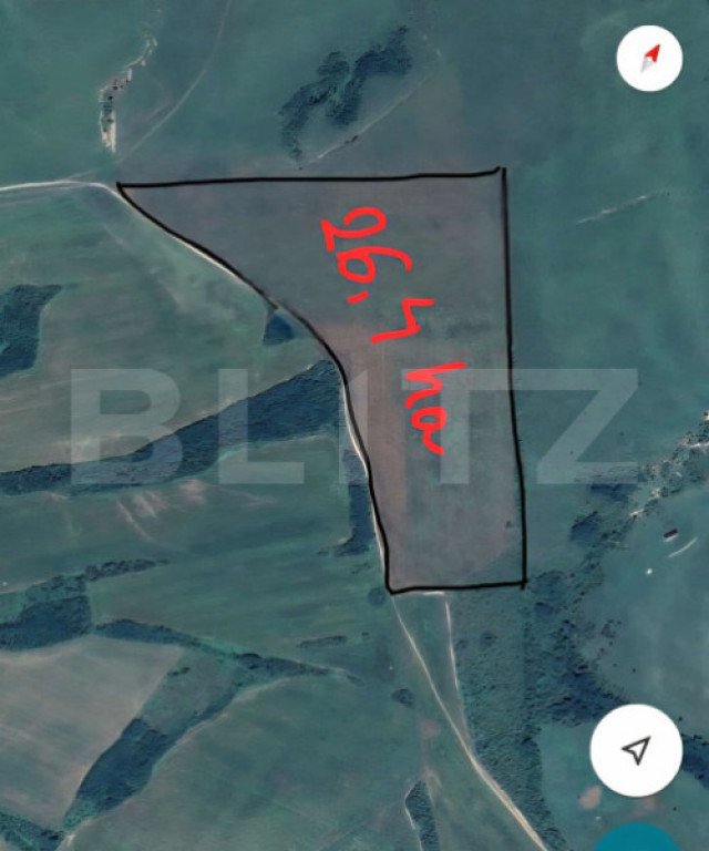 Teren extravilan de vanzare, 32300 mp, zona Lucian Blaga