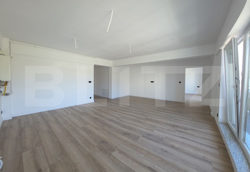 Apartament 3 camere, 80 mp, finisat, zona Libertatii
