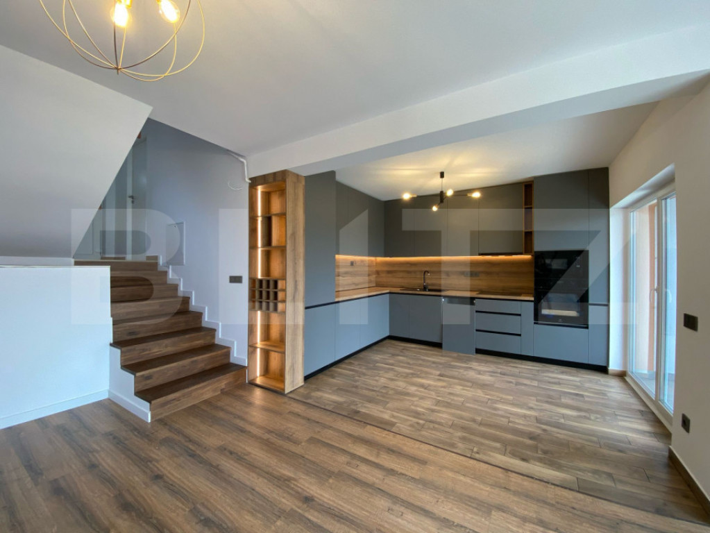 Casa finisata modern amplasata intr-un cartier rezidential,