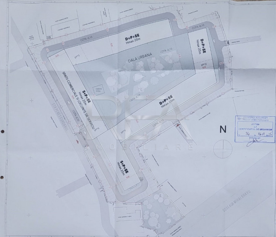 Teren 17.642 mp Dezvoltare Rezidențială Metrou Mihai Bravu