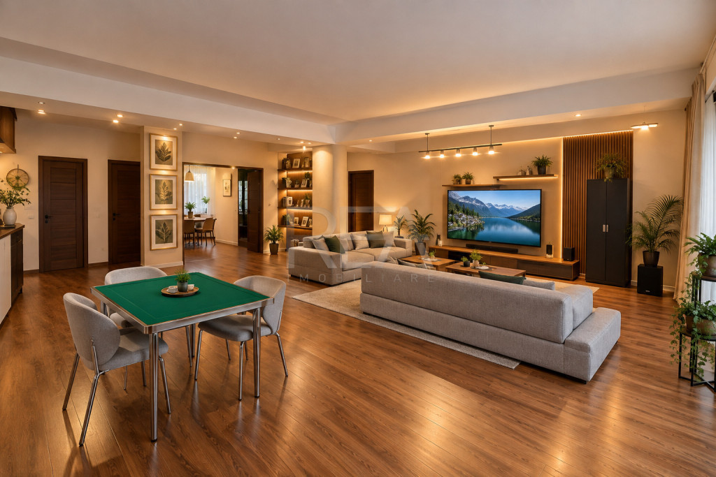 4 camere, Floreasca, an 2007, centrală, 155 mp, terasa: 115