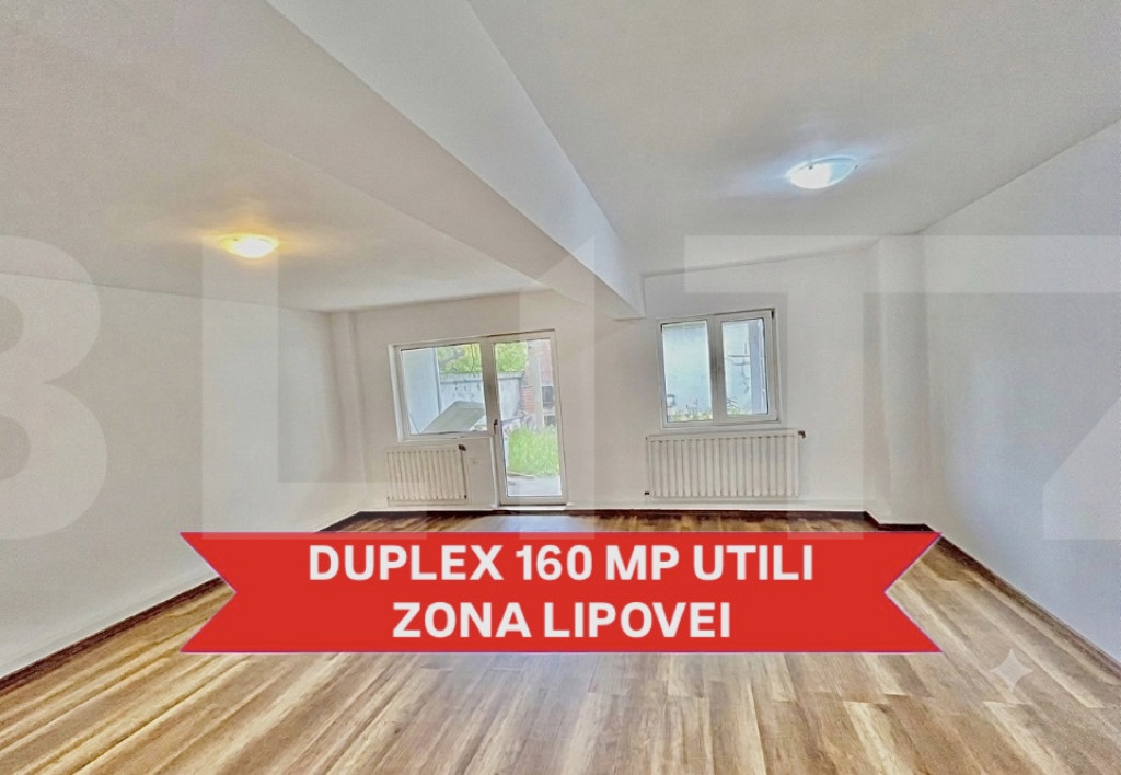 Duplex spațios în Lipovei – 160 mp, locație excelentă