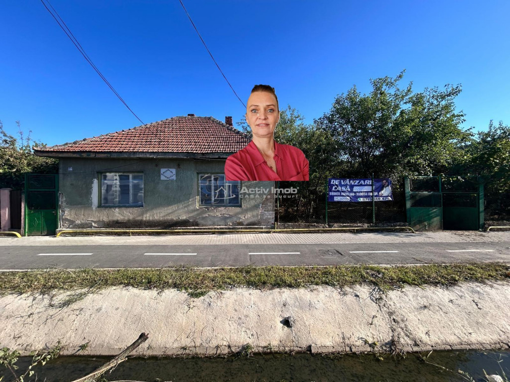 Bocsa Romana, 2 Corpuri de cladire cu Teren si garaj, la Str