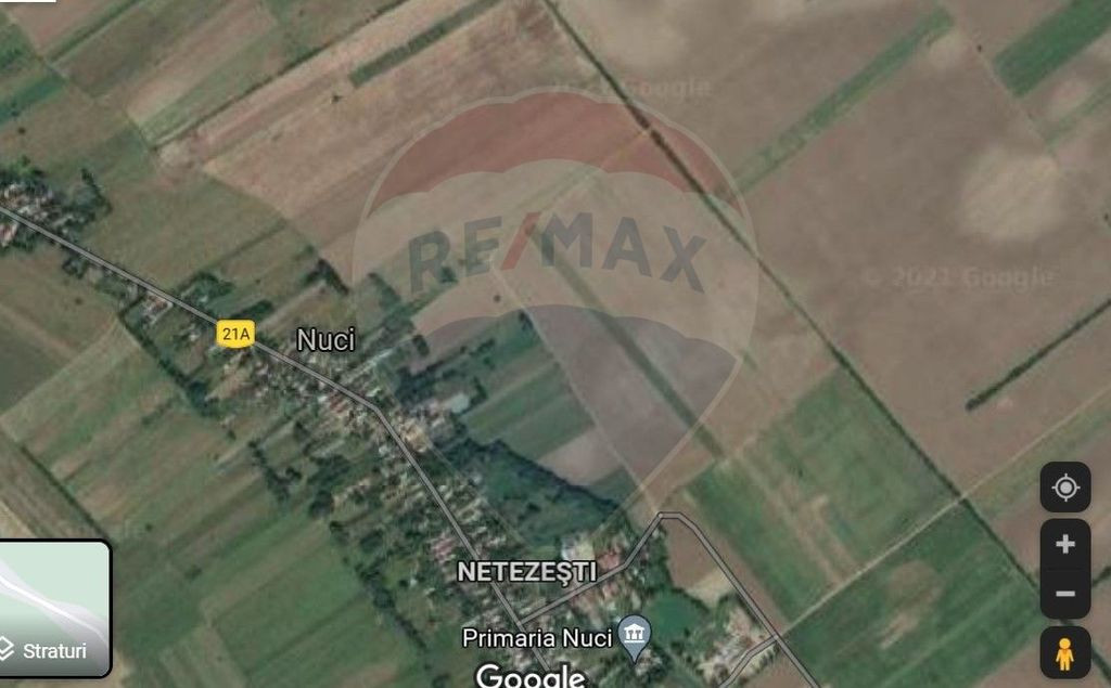 Teren 22,269mp Nuci / Strada principala