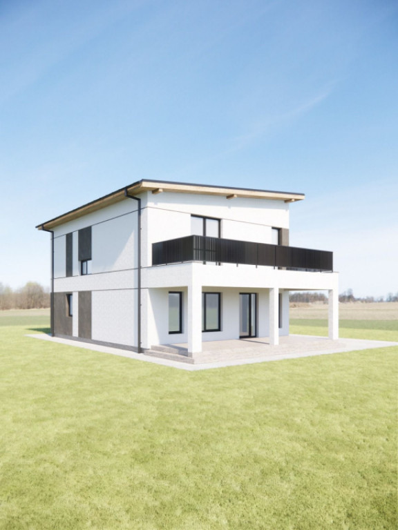 Casă individuală la roșu – 130 mp utili, teren 440 mp,