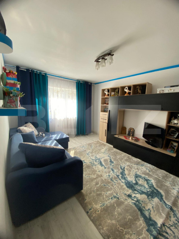 Apartament 2 camere, decomandat, 61,5 mp, cartier Burdujeni