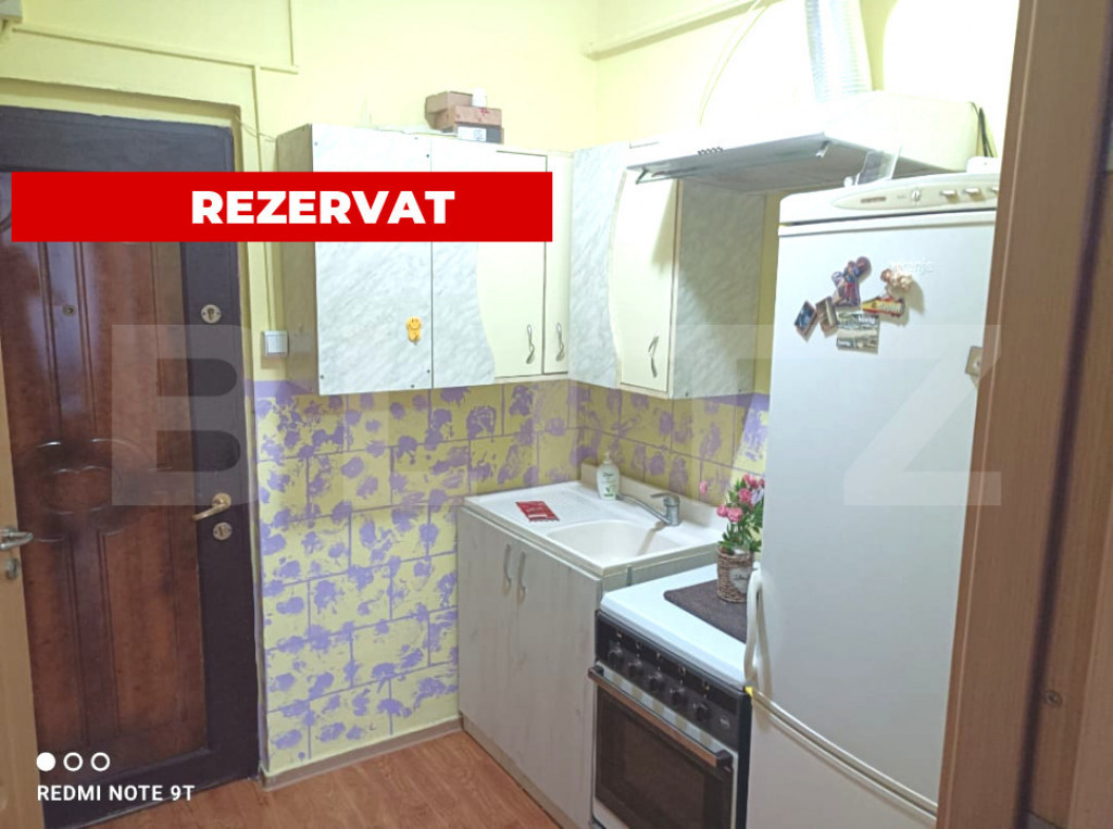 Garsoniera Centru Civic cu centrala proprie, mobilata ideala