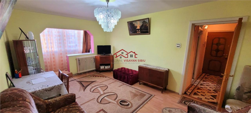 Apartament 3 camere,str.Siretului,Sibiu,comision 0