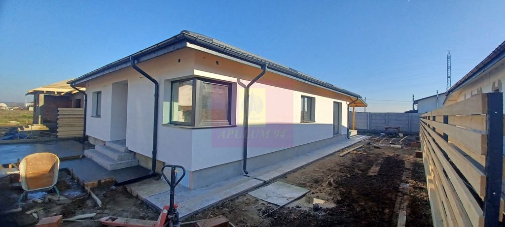 Săbăreni, casă parter 4 camere, CT, terasă, pivniță...