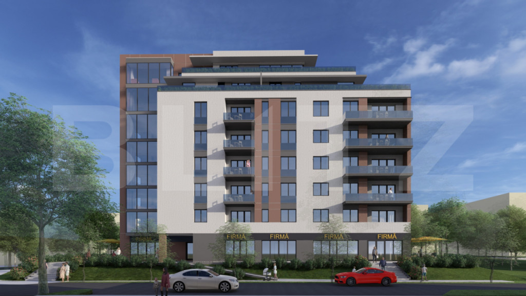 Apartament cu 2 camere, 57 mp, bloc nou - zona Andrei Muresa