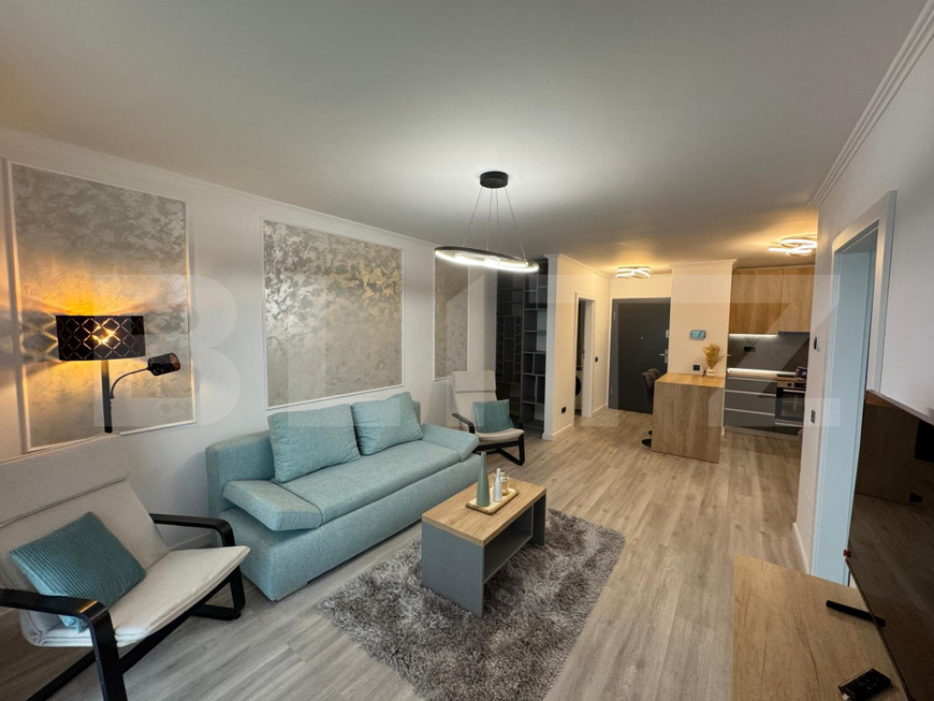 Apartament cu 2 camere, mobilat si utilat, cu parcare, in El