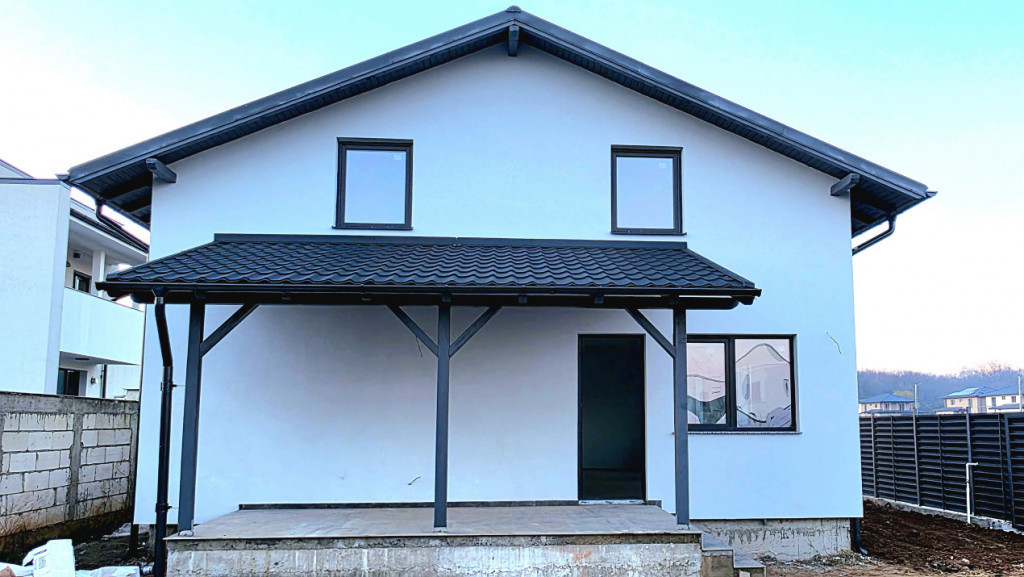 Casă Nouă P+M în Păulești, 150 mp utili, încălzire î